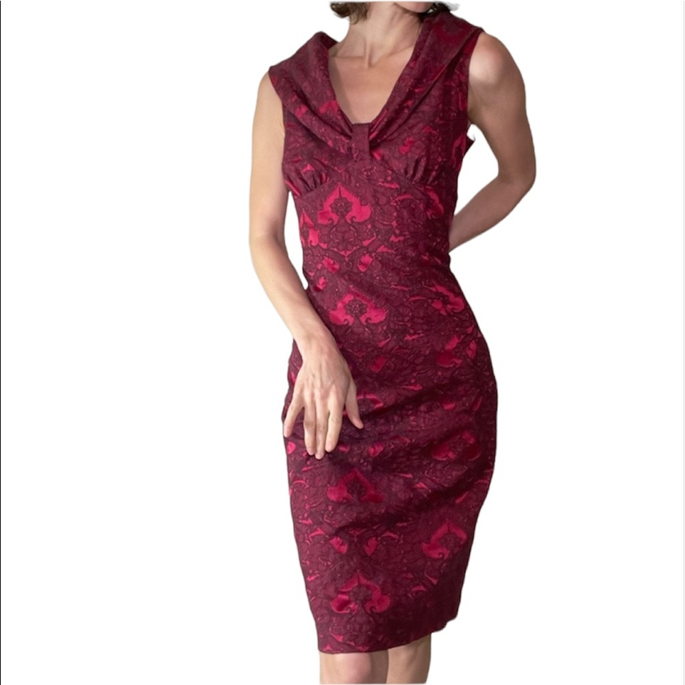 Anya Ponorovskaya Moon Brocade Dress - Picture 9 of 16
